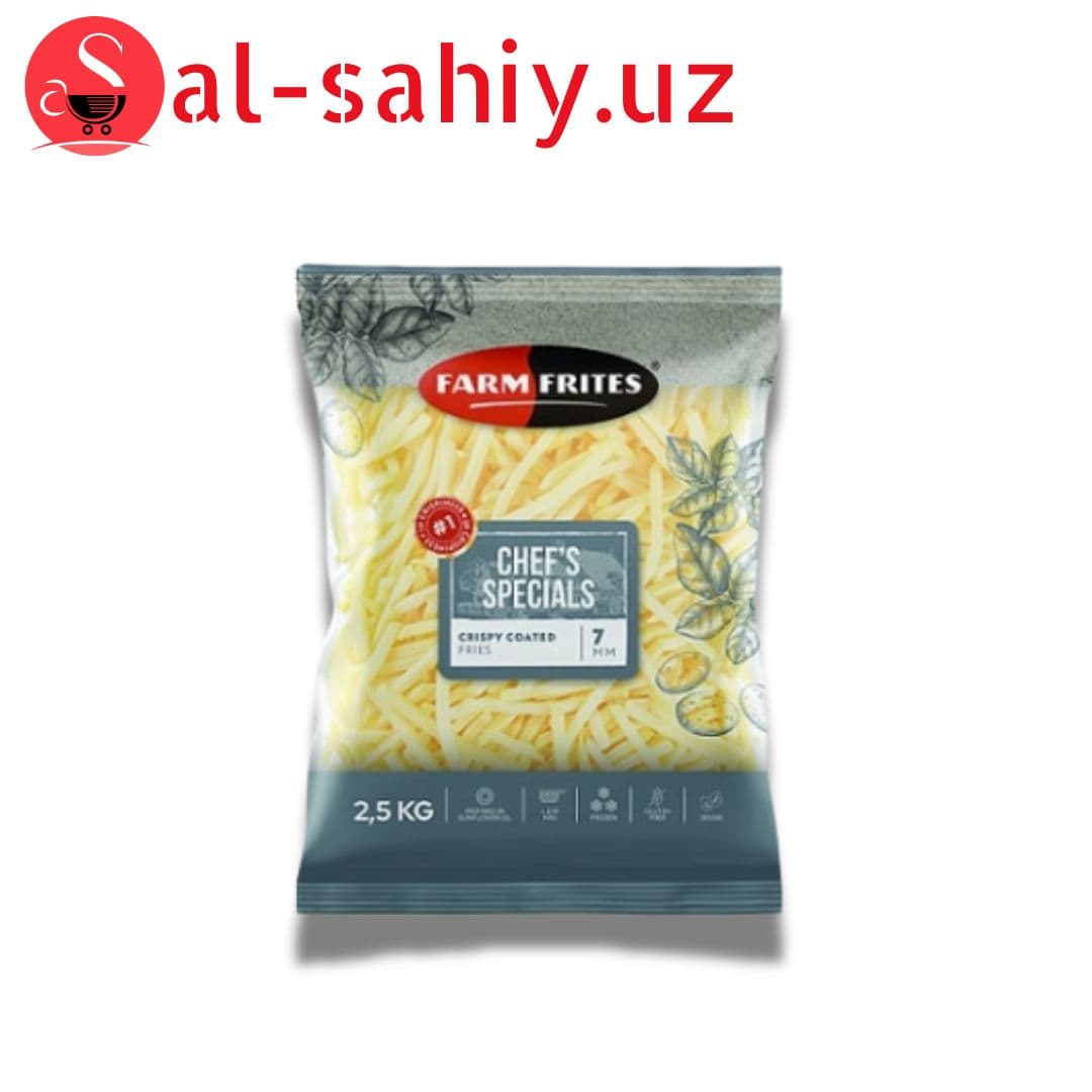 French fries "Crispy Coated" Farm Frites 10mm 5 * 2.5kg