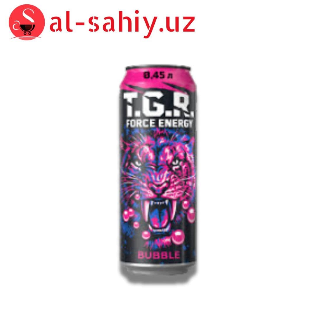 Энергетик T.G.R. Force Energy  bubble  450мл