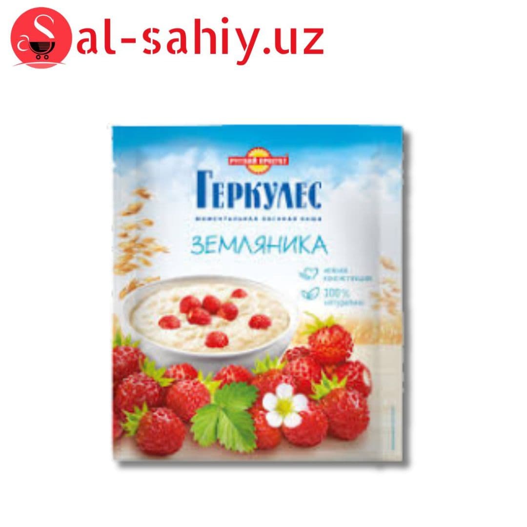 Овсяная каша момент Геркулес земляника 35 гр