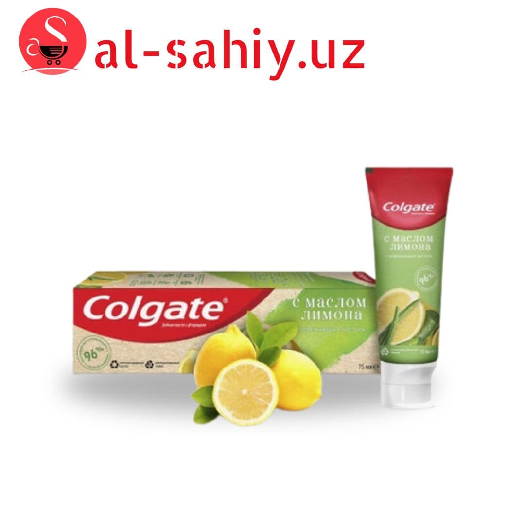 Зубная паста "Colgate" с маслом лимона освежающая чистота 75 гр