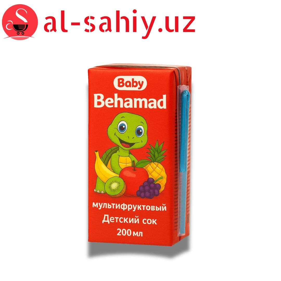 Детский сок  "Behamad"  мультифруктовый   200 мл