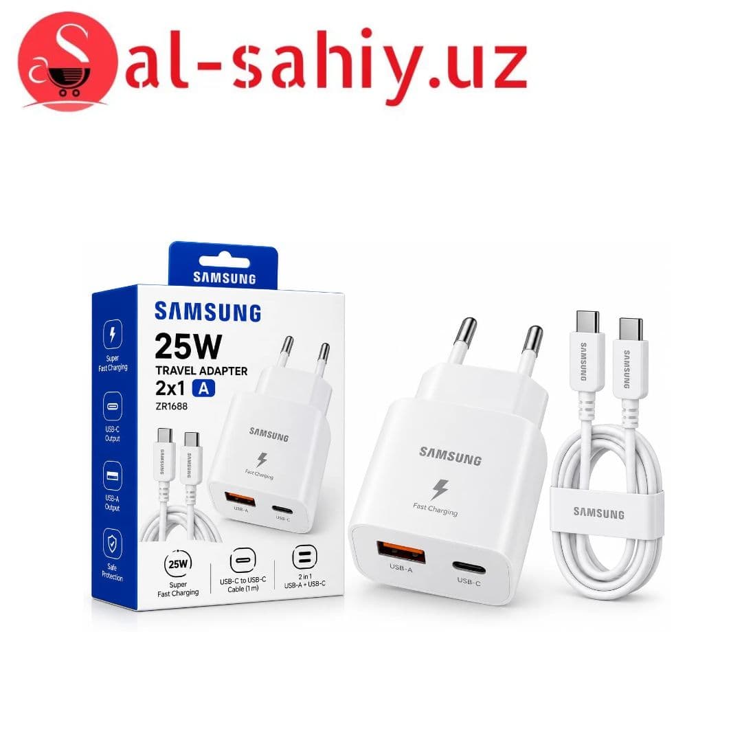 Samsung Зарядка 25w 2x1 A ZR1688