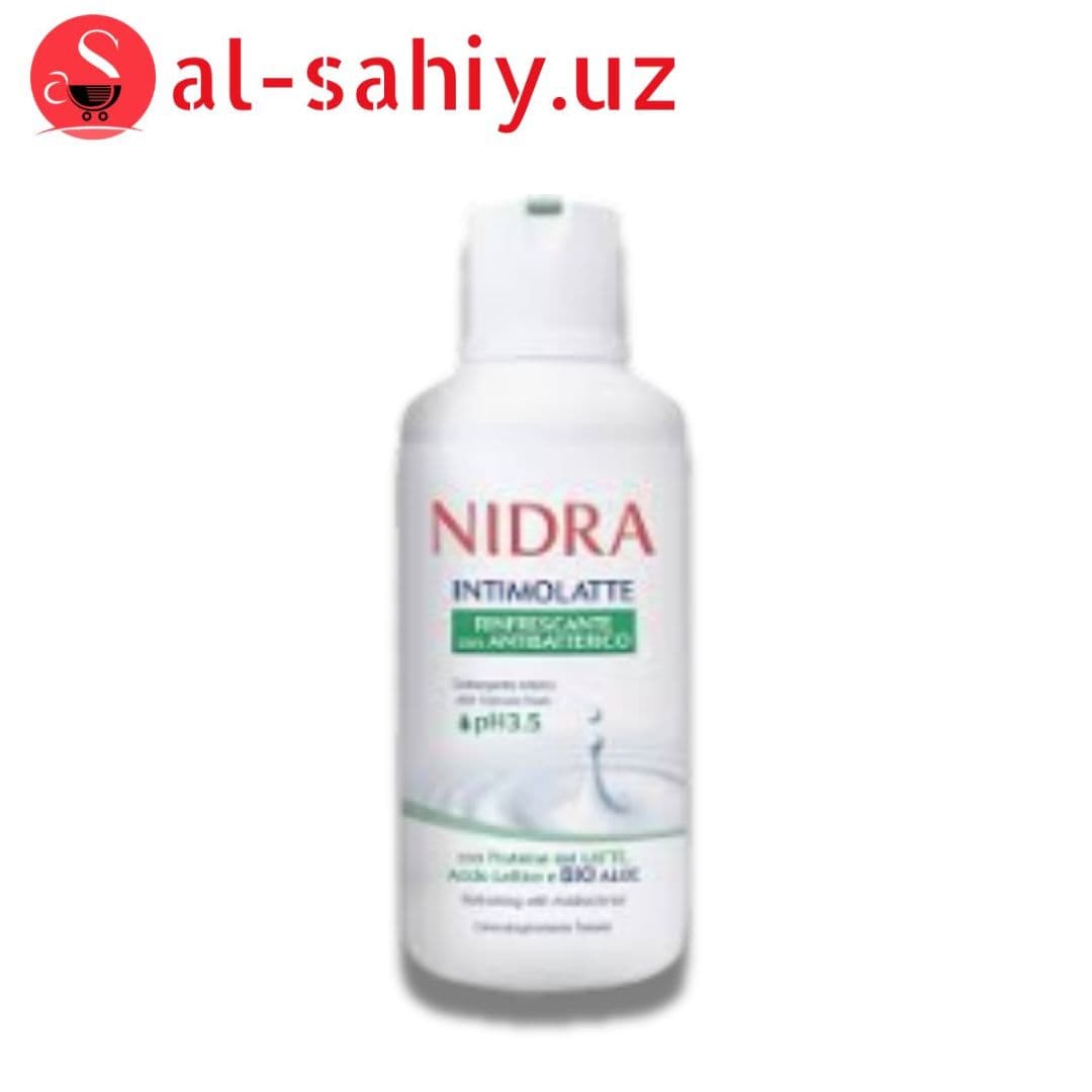 Молочко для интимной гигиены Nidra Refreshing Свежесть с дозатором, 300 мл