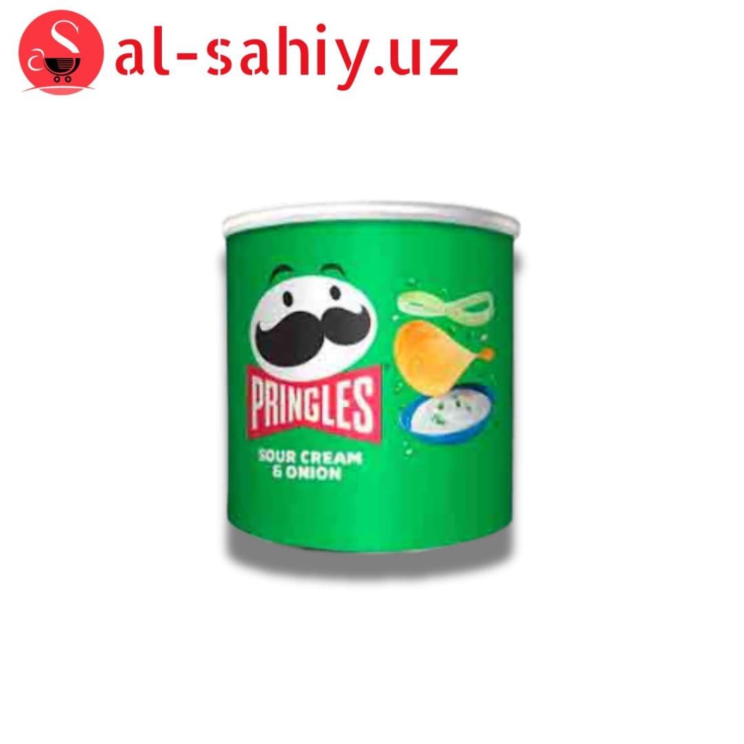 Pringles со вкусом Сметаны и Лука 40гр