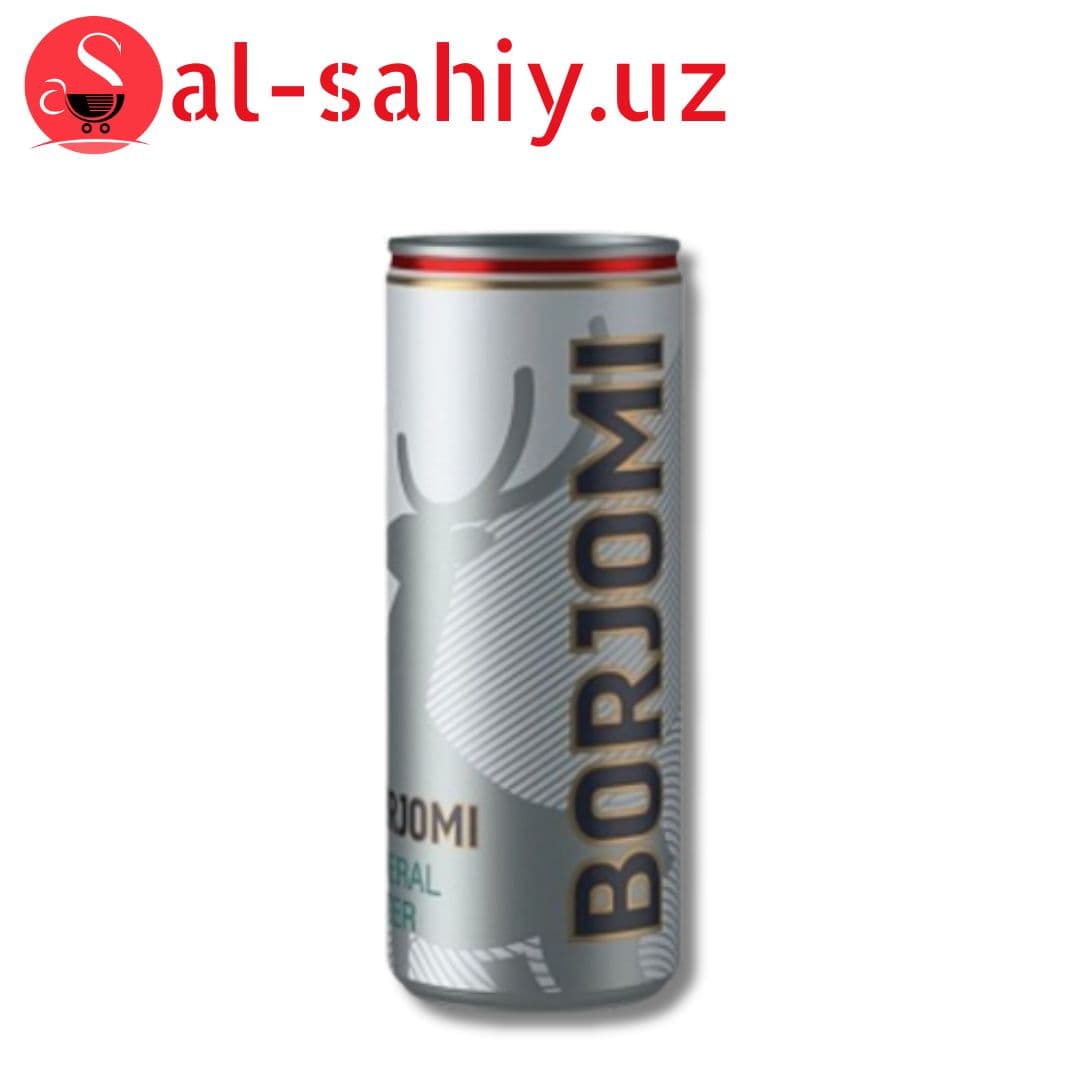 Вода минеральная лечебно-столовая "Borjomi" ж/в   0.33Л