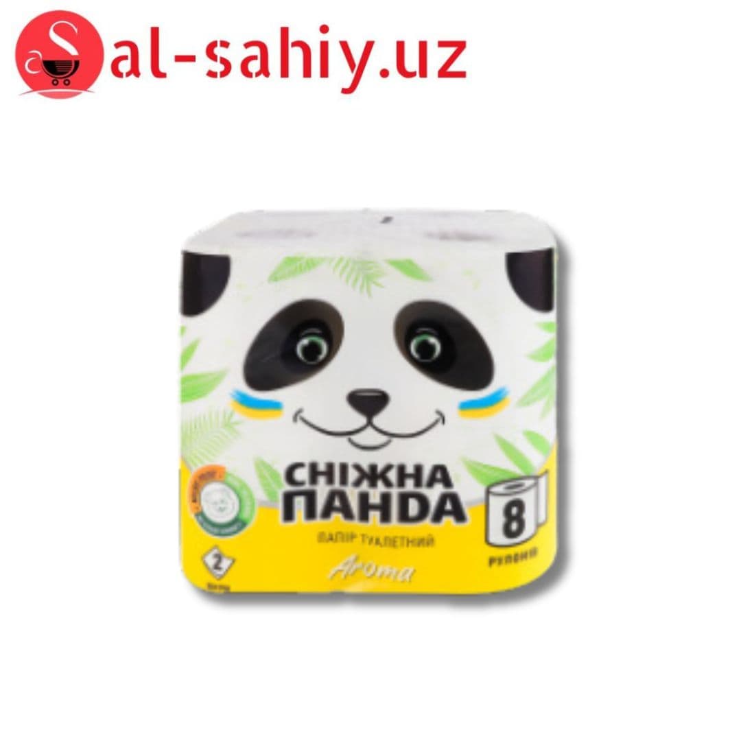Туалетная Бумага Панда 8шт