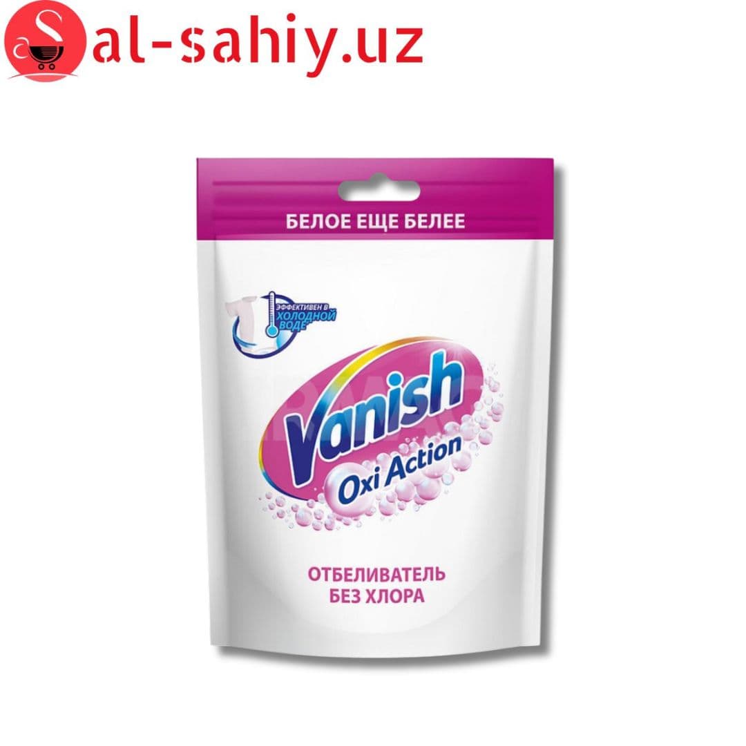 Vanish OXi Action Кристальная бел. Пятновыводитель (порошокообр) 30гр
