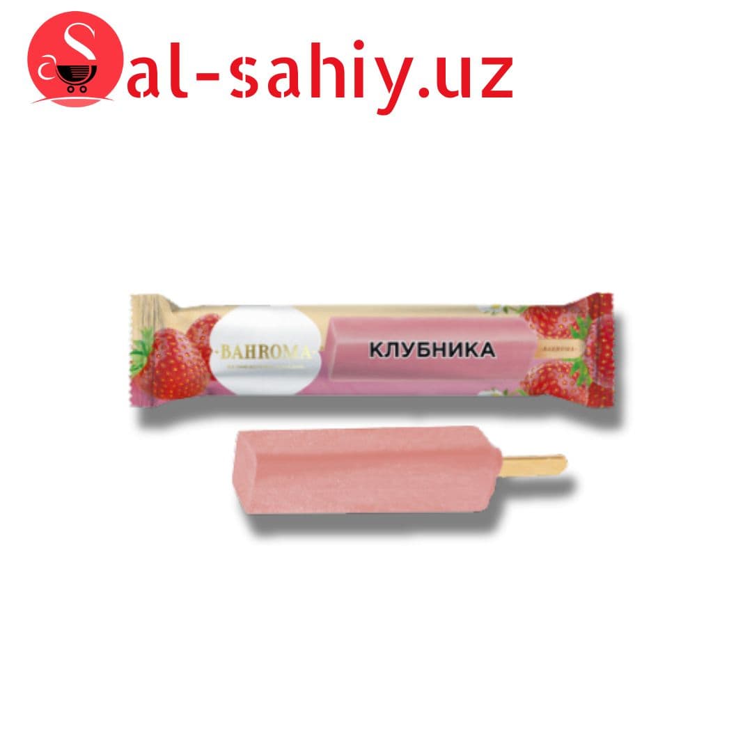 Мороженое "Bahroma" Клубника