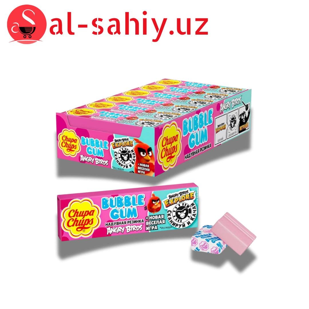 Chupa-Chups Bubble gum Angry Birds
