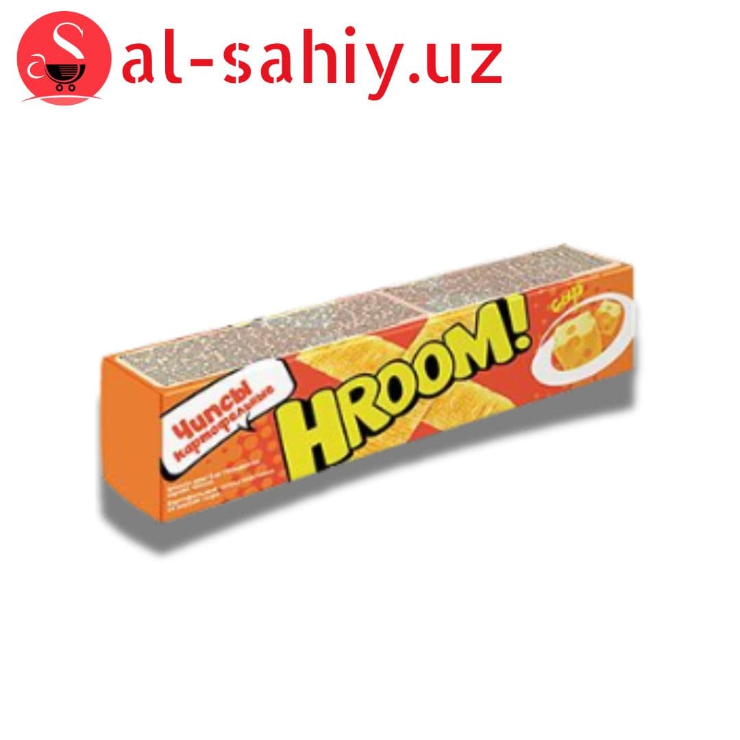 Новый Чипсы картофельные пластинки HROOM  со вкусом сыр  40 гр