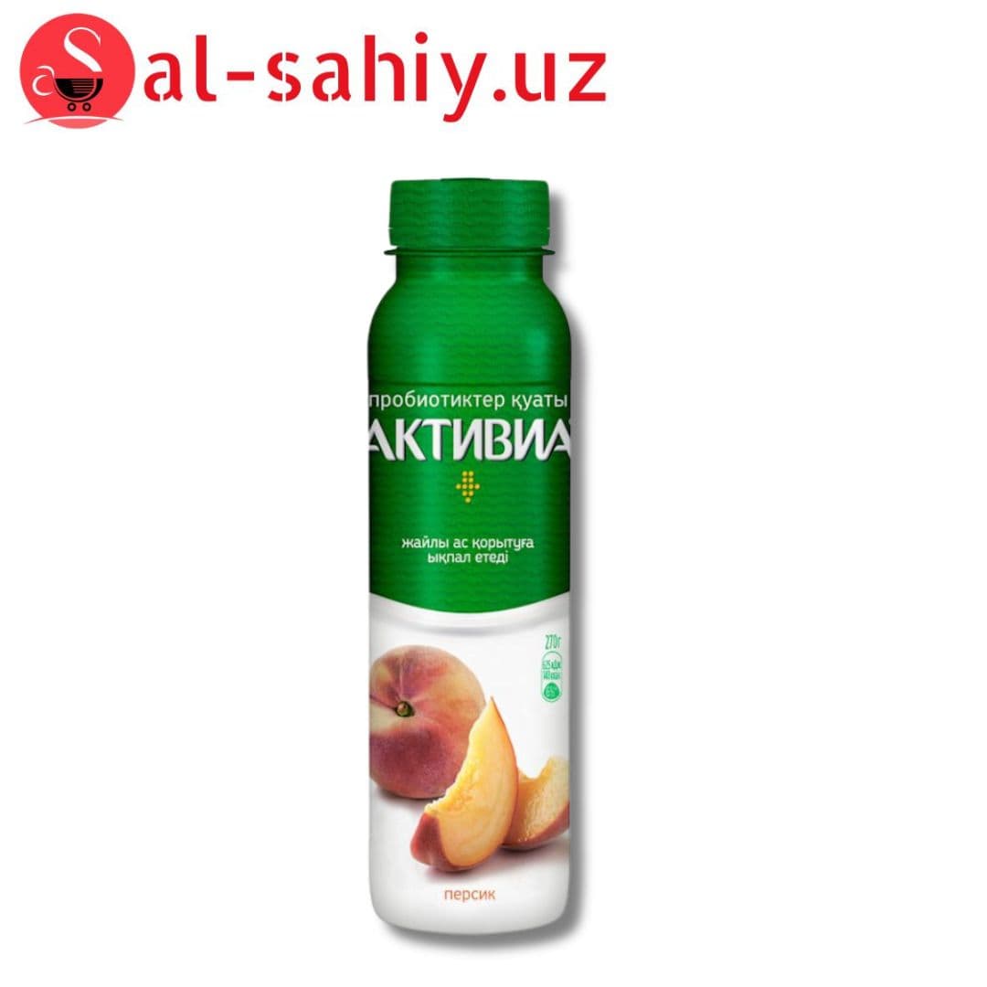 DANONE АКТИВИА Питьевая 2,2%  670гр. ПЕРСИК