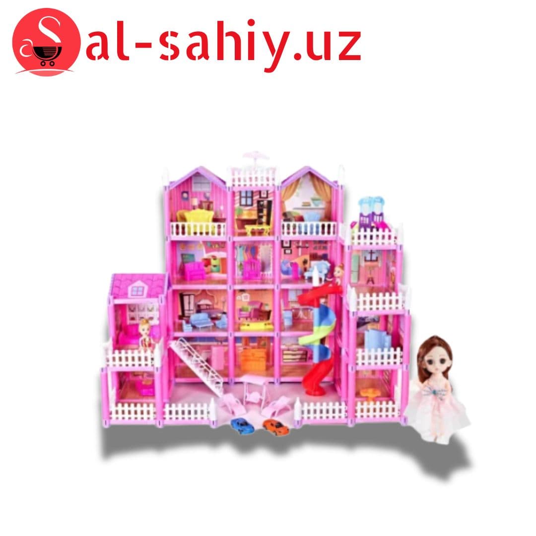 Домик кукольный LOVELY HOUSE 257 pcs