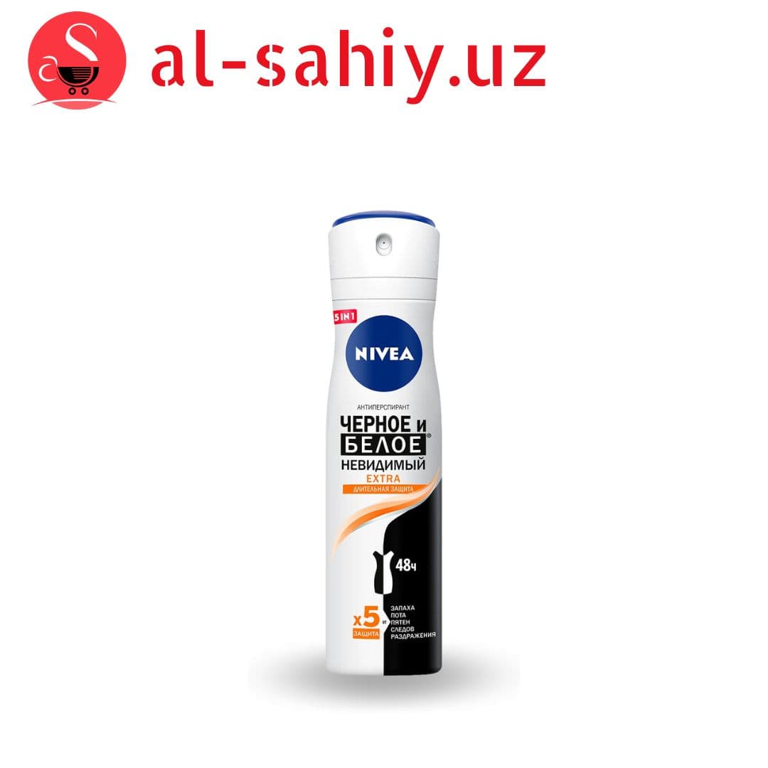 Сперй для женщин NIVEA "Невидимая защита для уерн. и бел. Фреш"