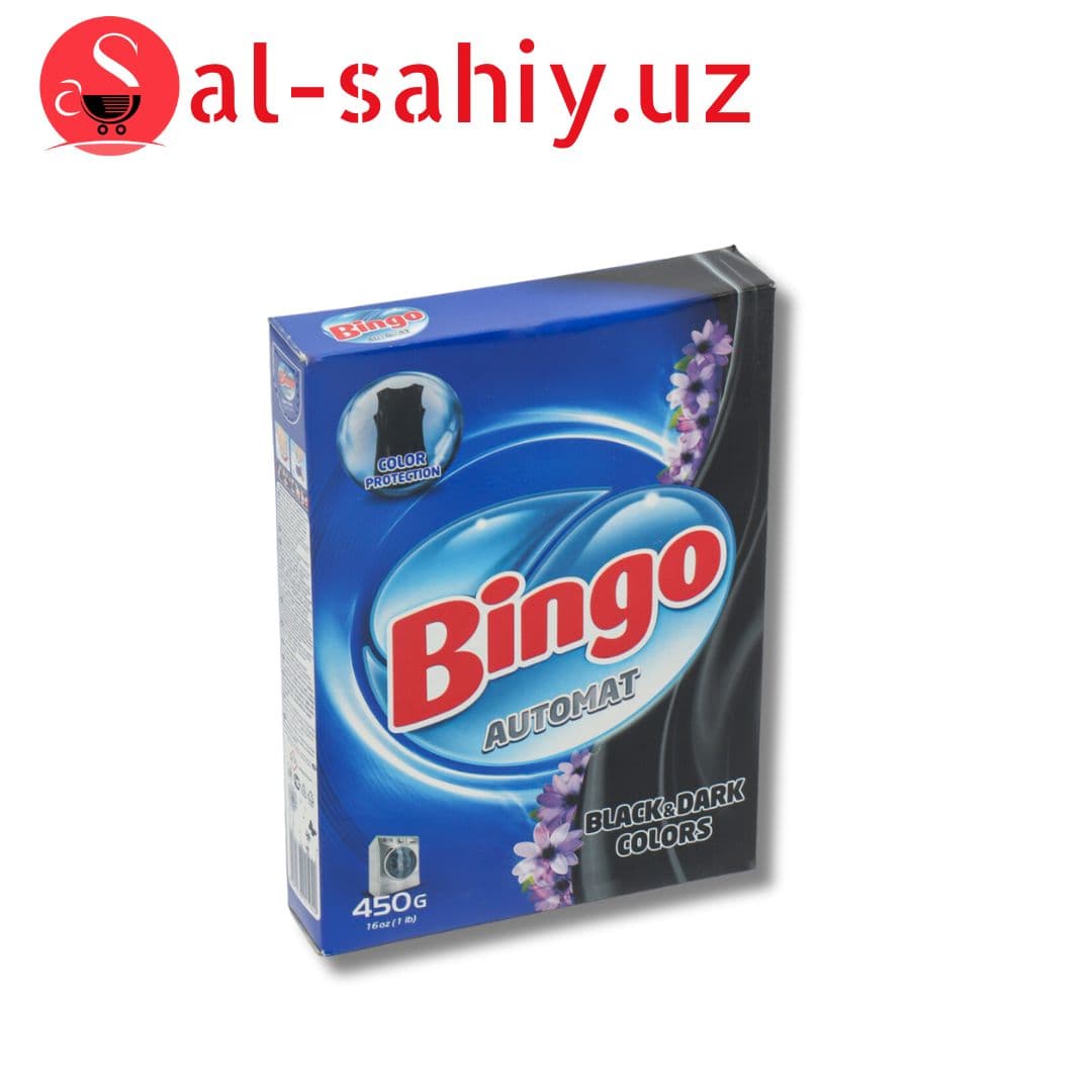 Стиральный порошок bingo автомат горная свежесть 450г *21