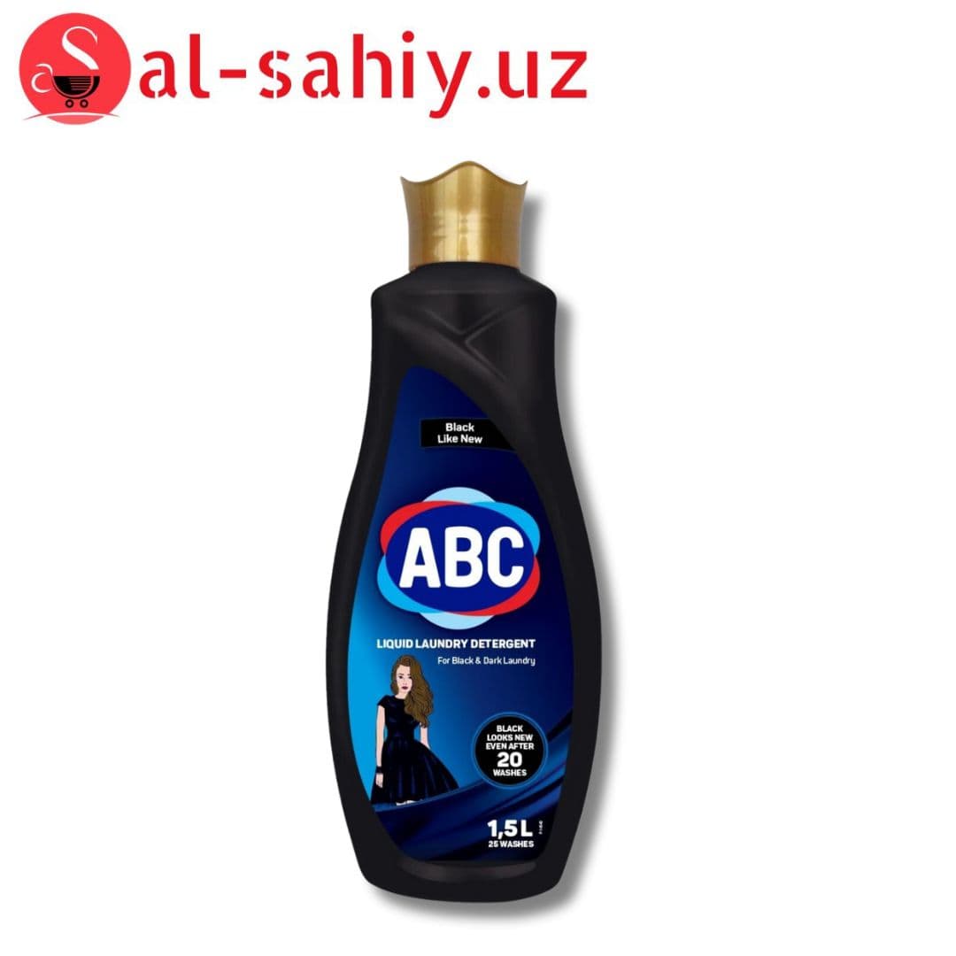 Жидкий порошок «ABC» для черного 1,5 л