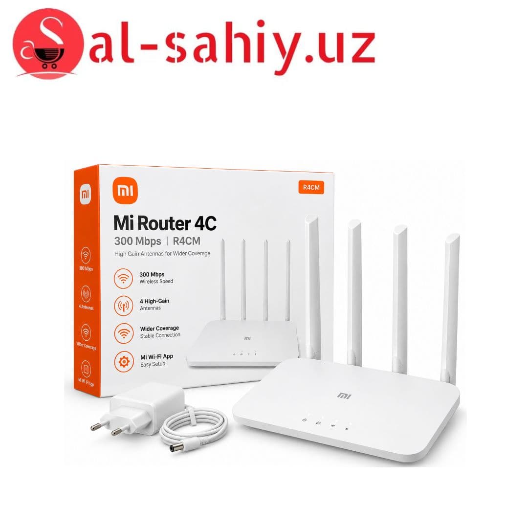 Wi-Fi Router Mi 4C 300 Mbps R4CM