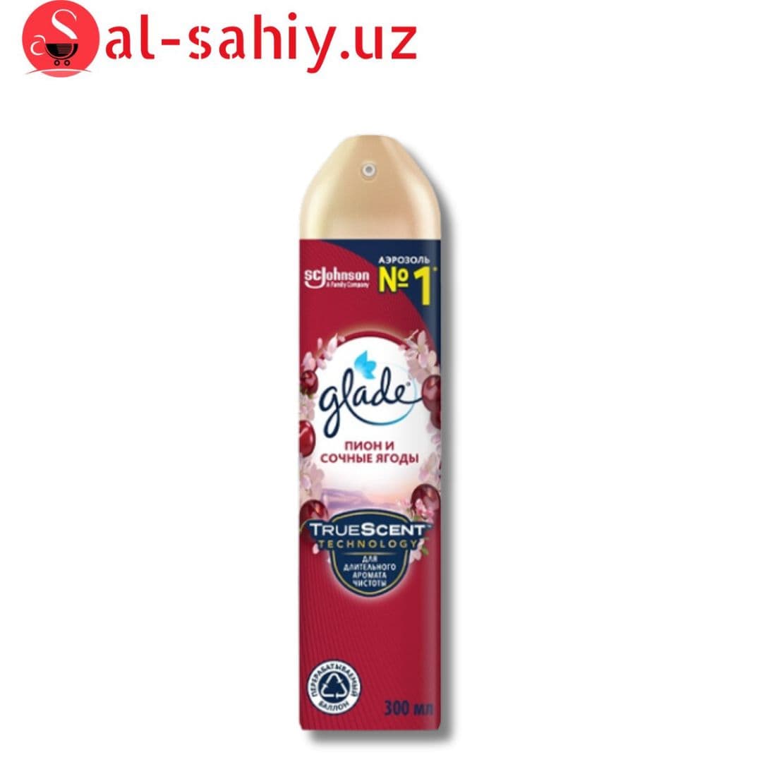 Glade Aerosol Пион и сочные ягоды 300мл