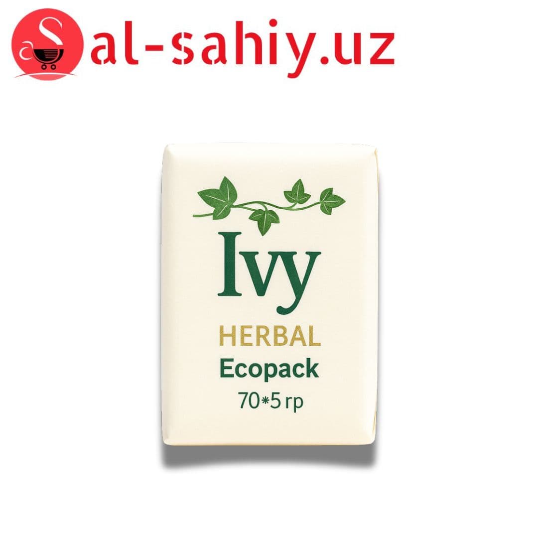 Мыло "Ivy" herbal  ecopack  70*5гр