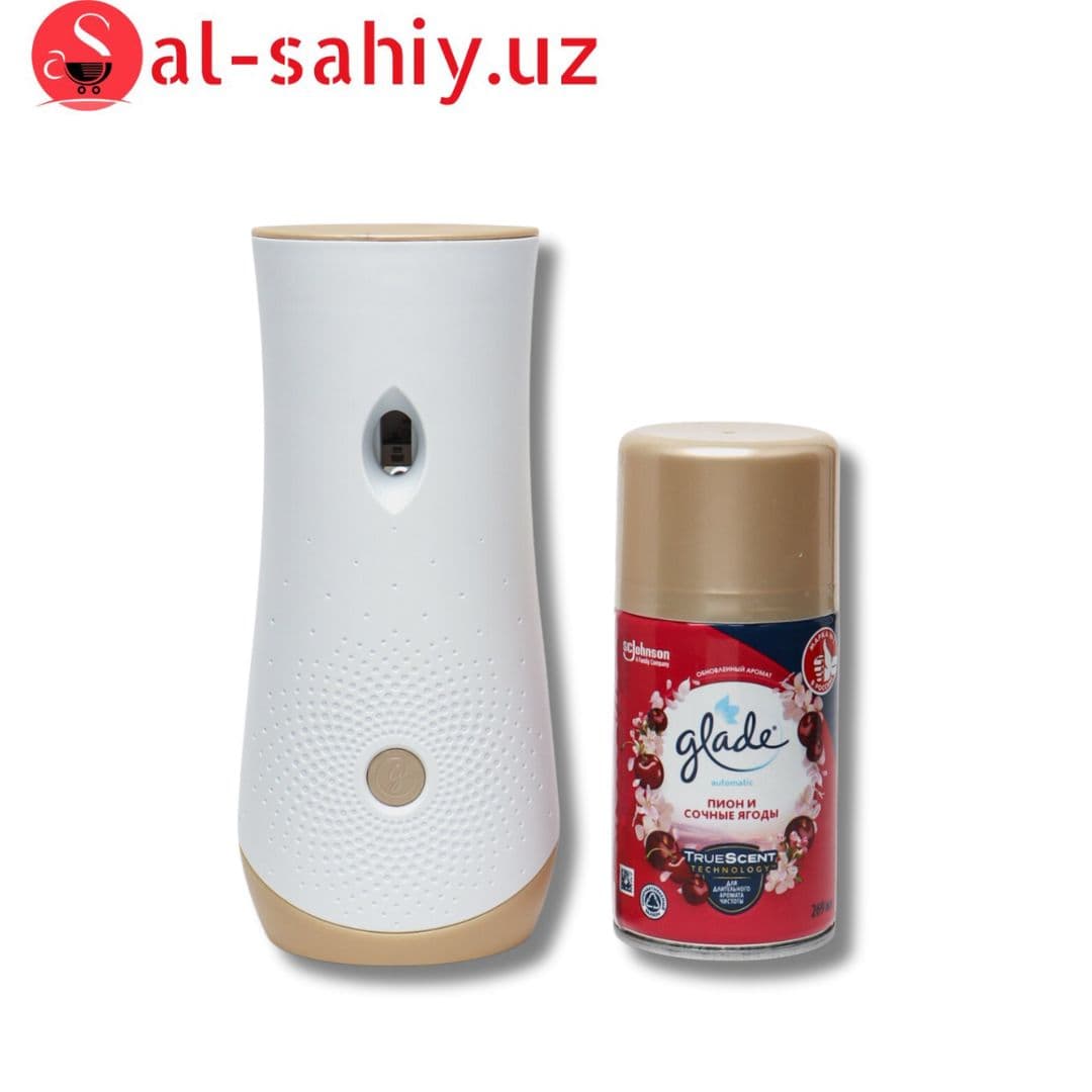 Glade Освежитель воздуха Automatic спрей 3в1 Дизайн Свежест белья 269мл