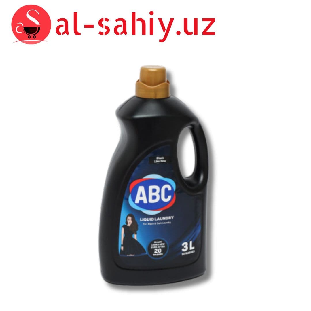 Жидкий порошок «ABC» "Чёрный" 3л