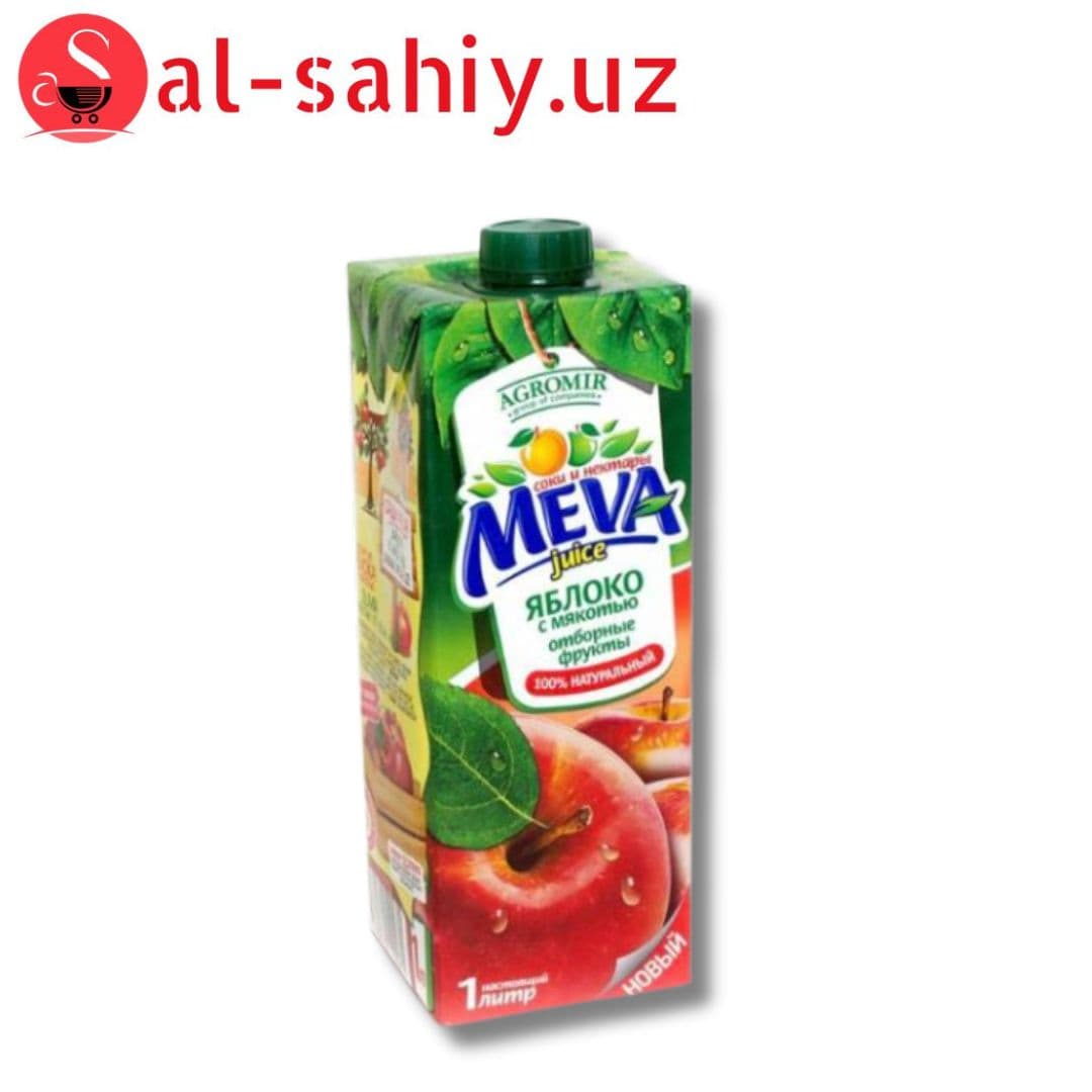 Сок Meva  Яблоко 1л
