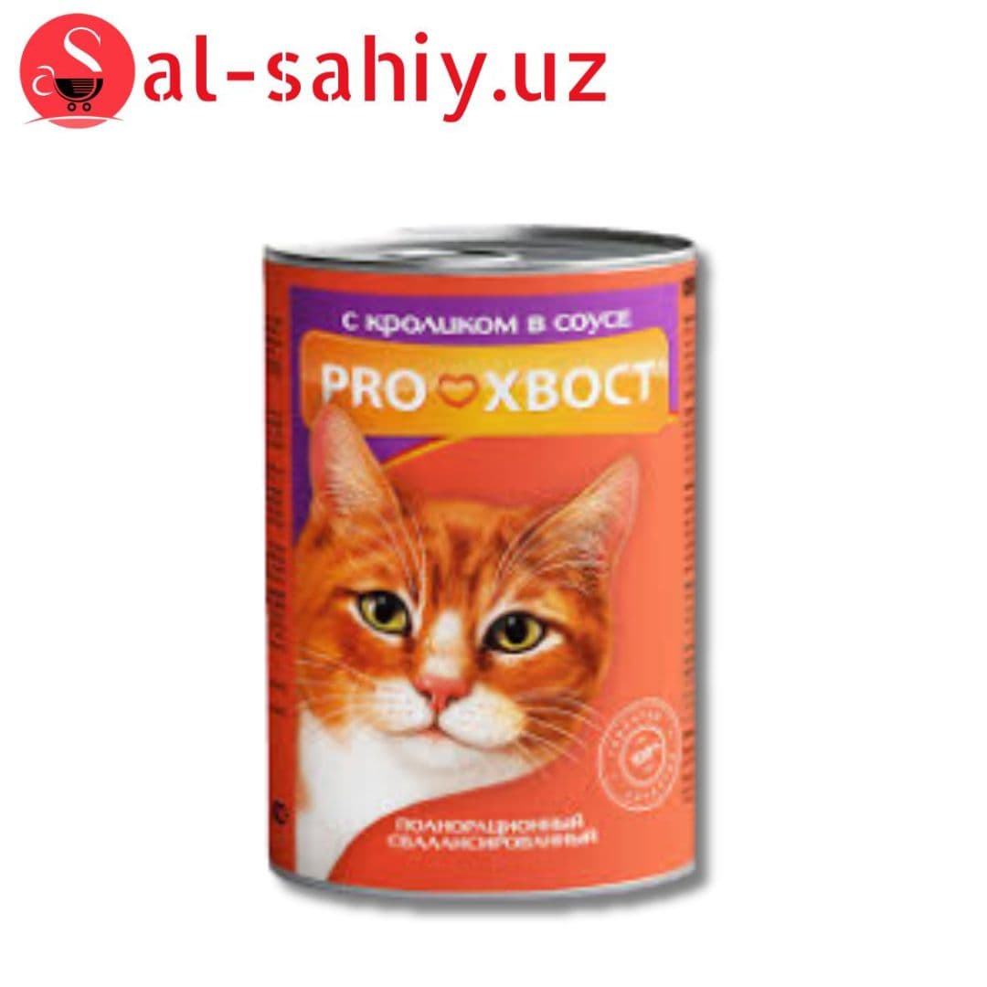 Корм для кошек ProХвост 40325, 85 г, кролик