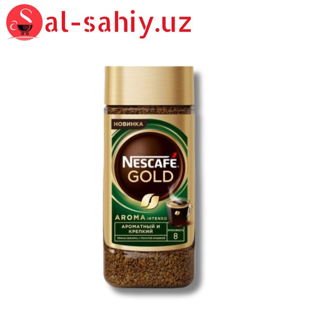 Nescafe Gold арома intenso ароматный и крепкий 85 гр