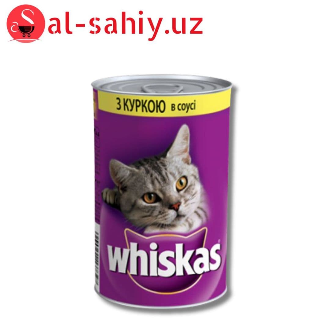 Корм Whiskas с курицей в соусе 400 г (