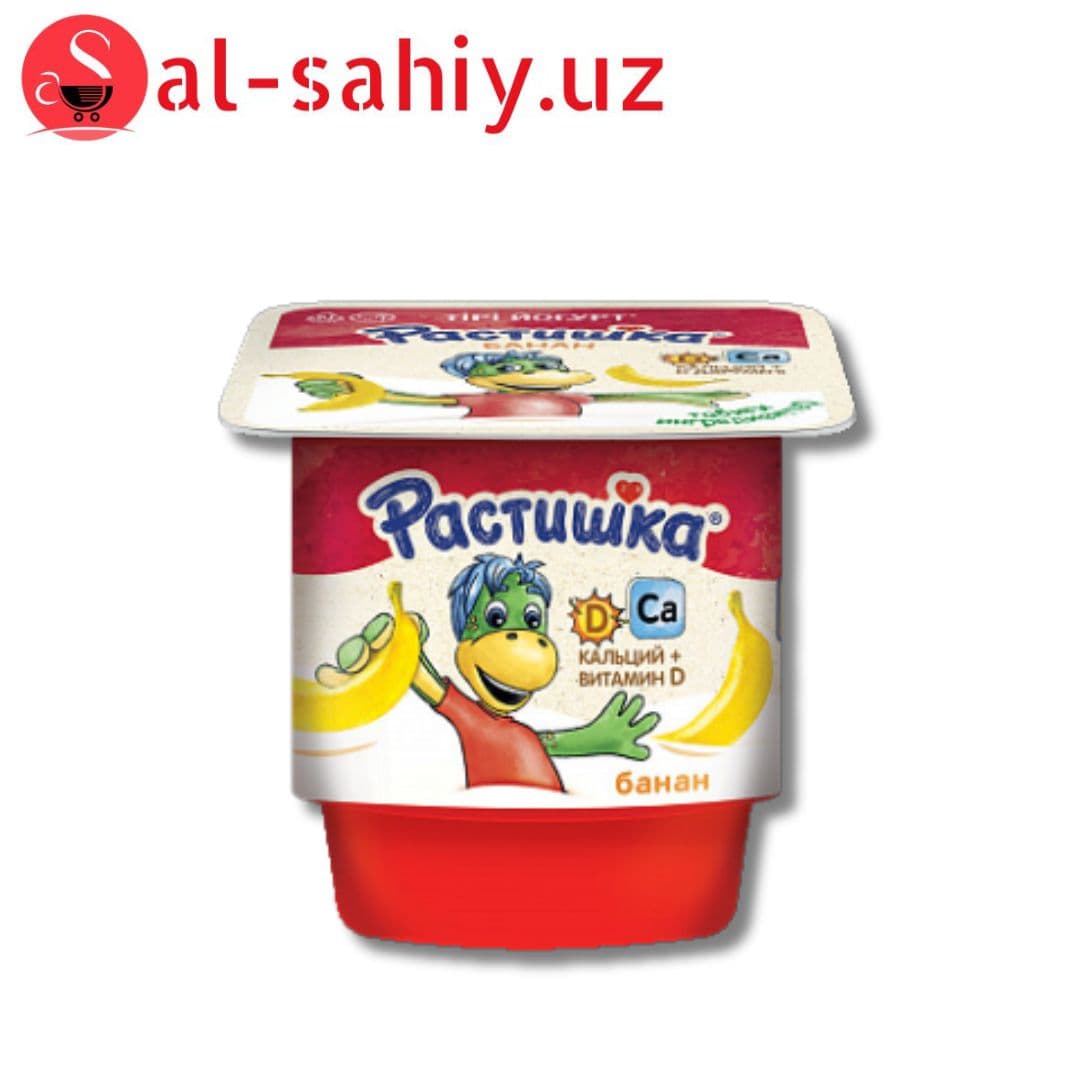 Растишка йогурт банан 100 гр