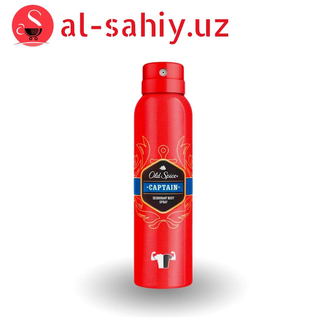 Дезодорант Спрей Old Spice Captain150мл