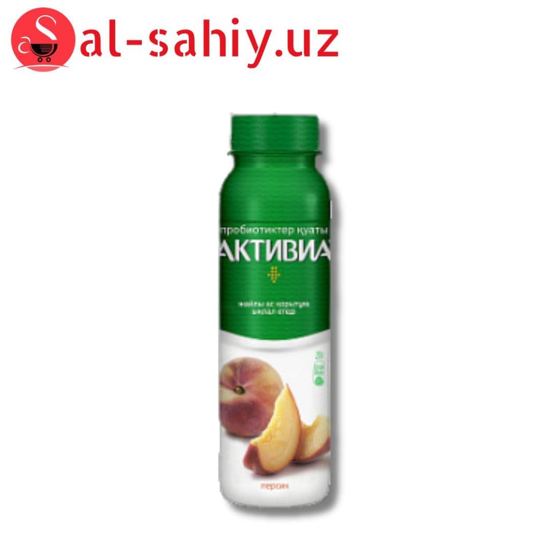 ACTIVIA DRINK персик  270гр