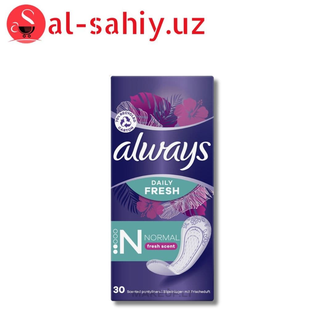 Прокладка Always Liners Normal Fresh 30 pcs