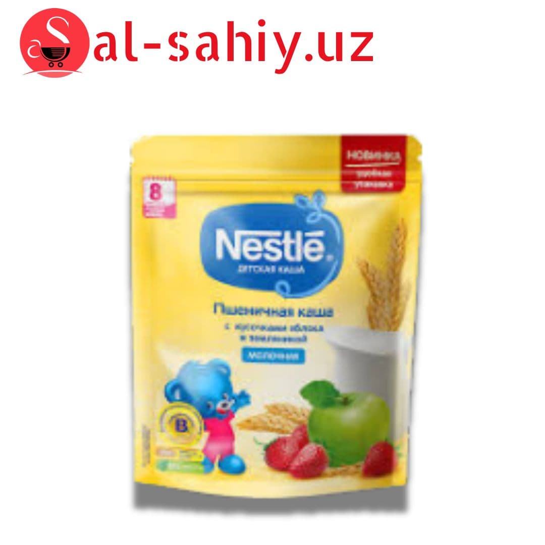 Каша Nestle Яблоко Земляника 220гр