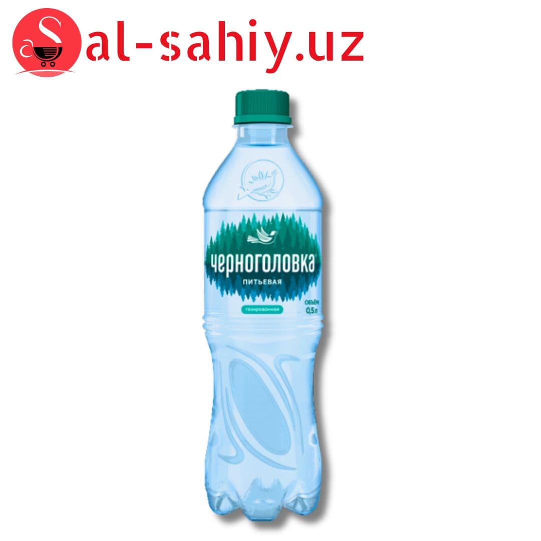 Вода с газ. Черноголовка 1л