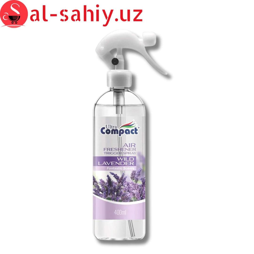 Освежитель воздуха  спрей  Ultra Compact  "Дикая лаванда" 400ml