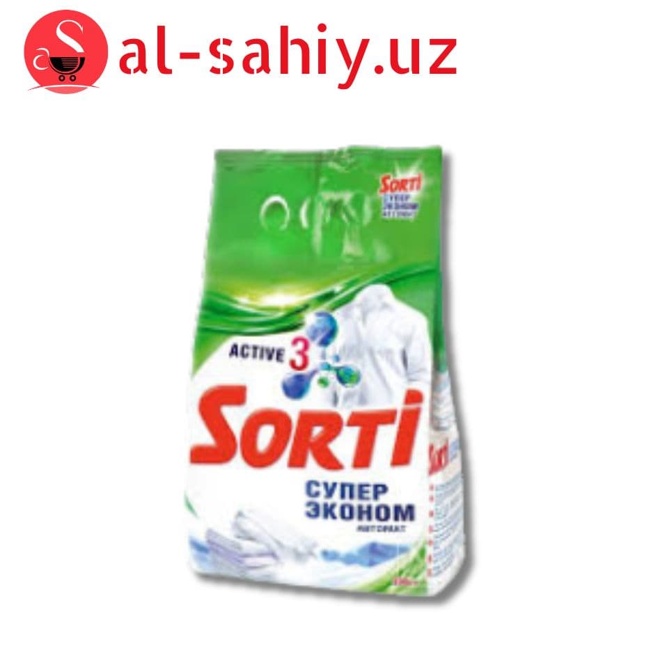 Порошок Sorti супер эконом Автомат 3000гр