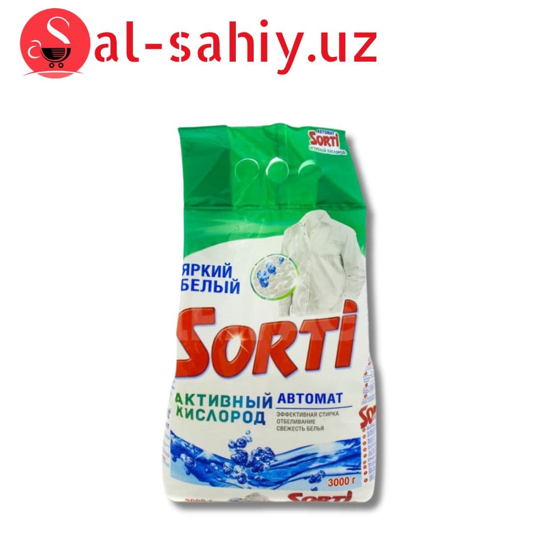 Порошок Sorti Активный кислород Автомат 3000г