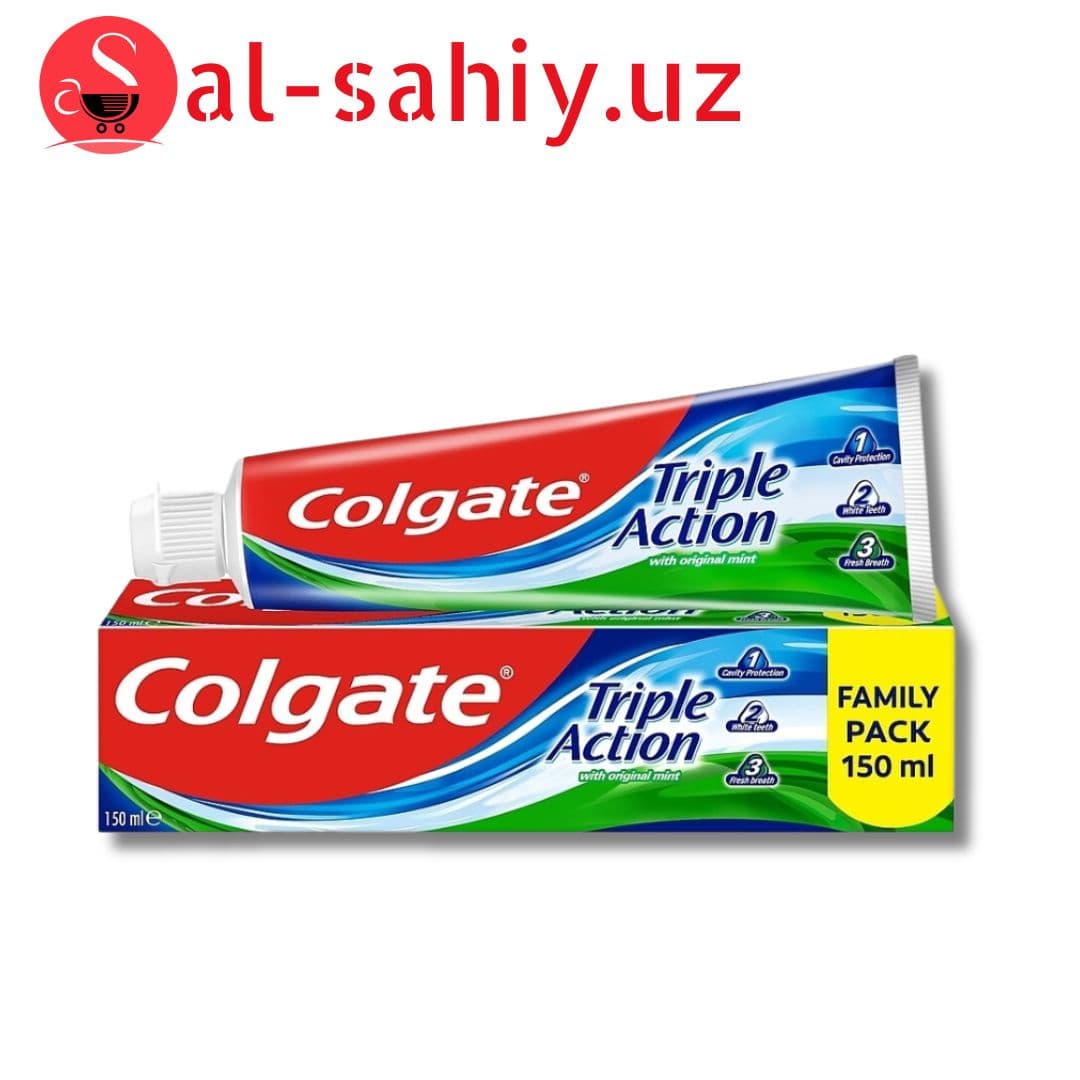 Зубная паста "Colgate" Action тройное действи 100 гр
