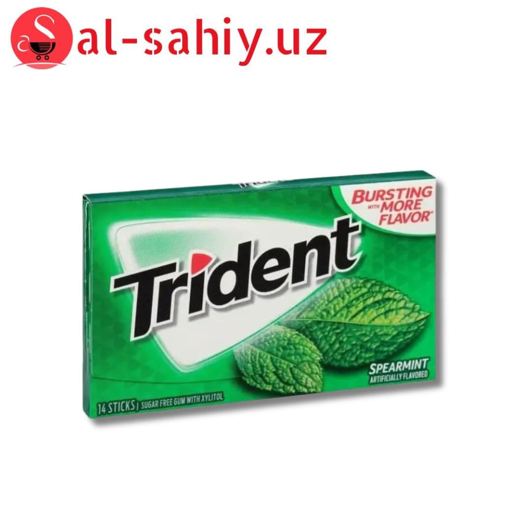 Жевательная резинка Trident Spearmint 14sticks