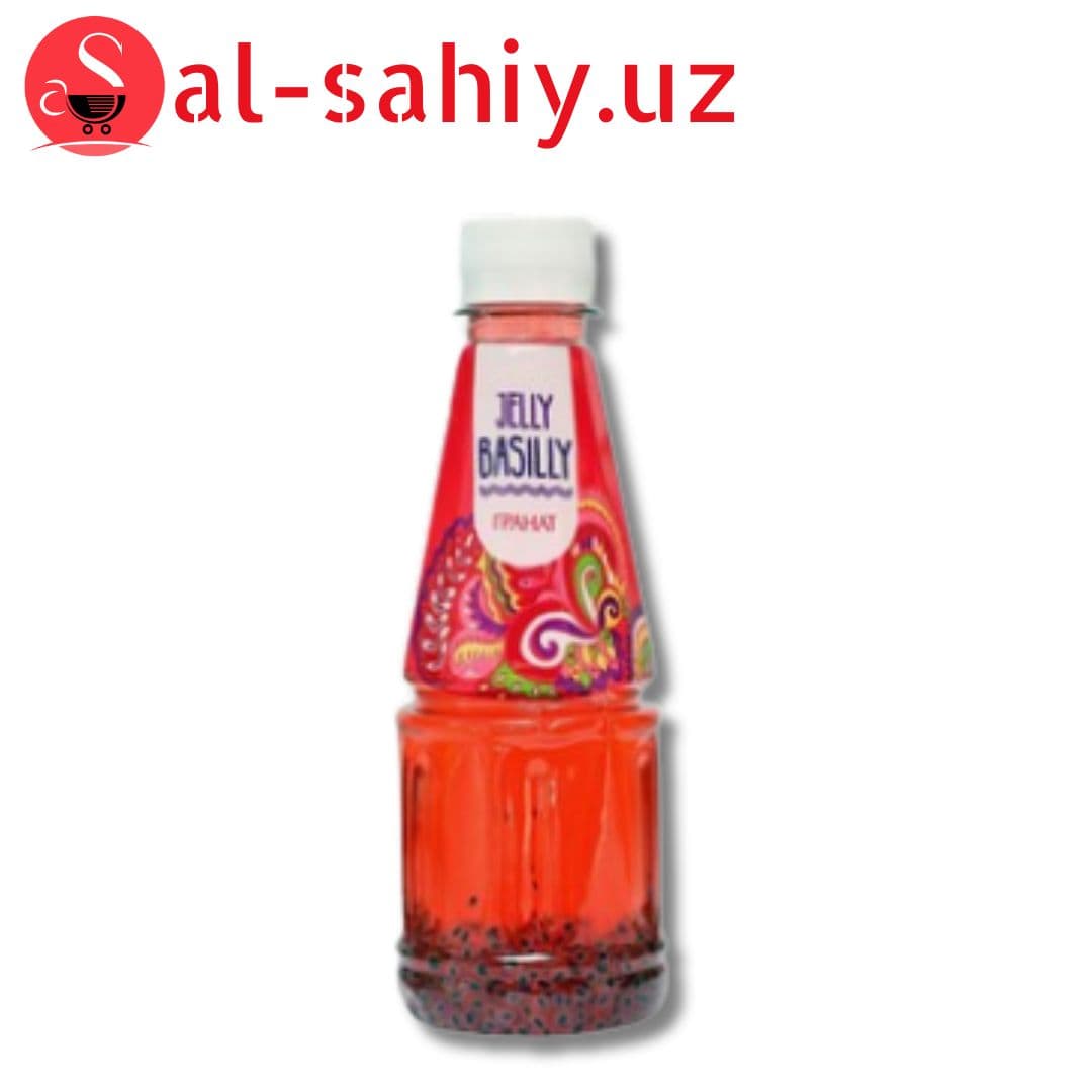 Напиток "Jelly Basilly" со вкусом гранат 0.32л