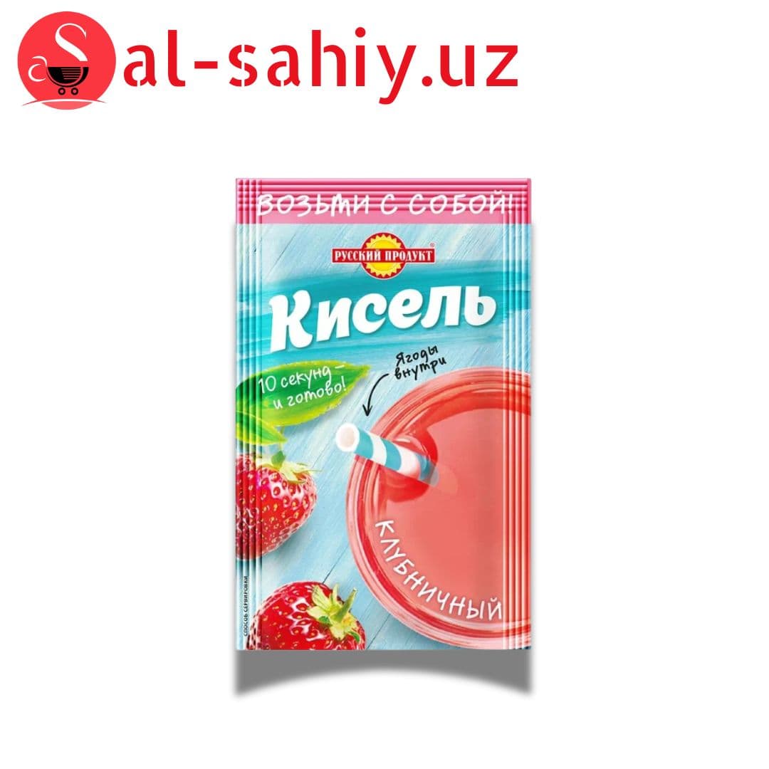 Кисель момент Здоровый образ жизни клубничный 25 гр
