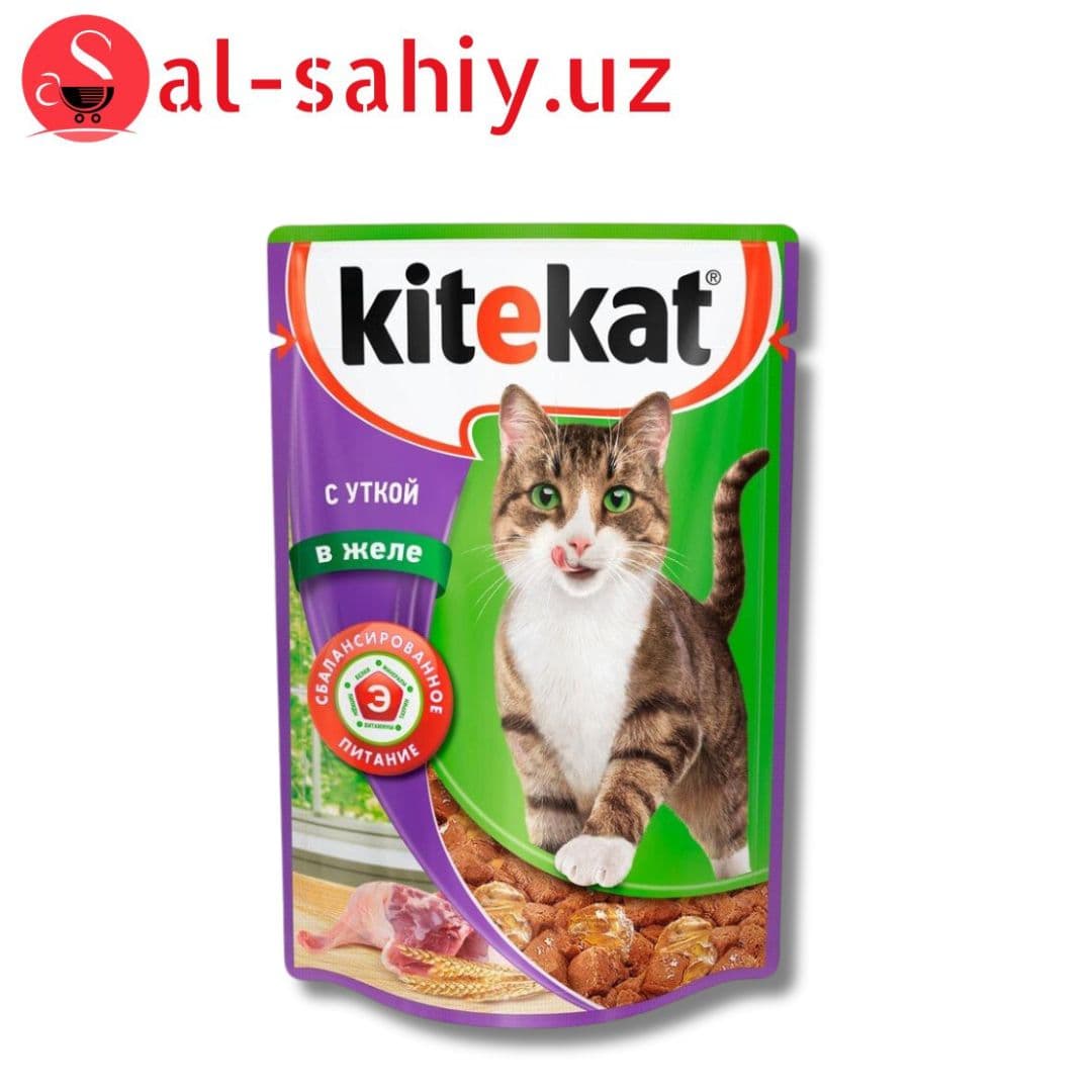 KiteKat -домашняя утка  85гр