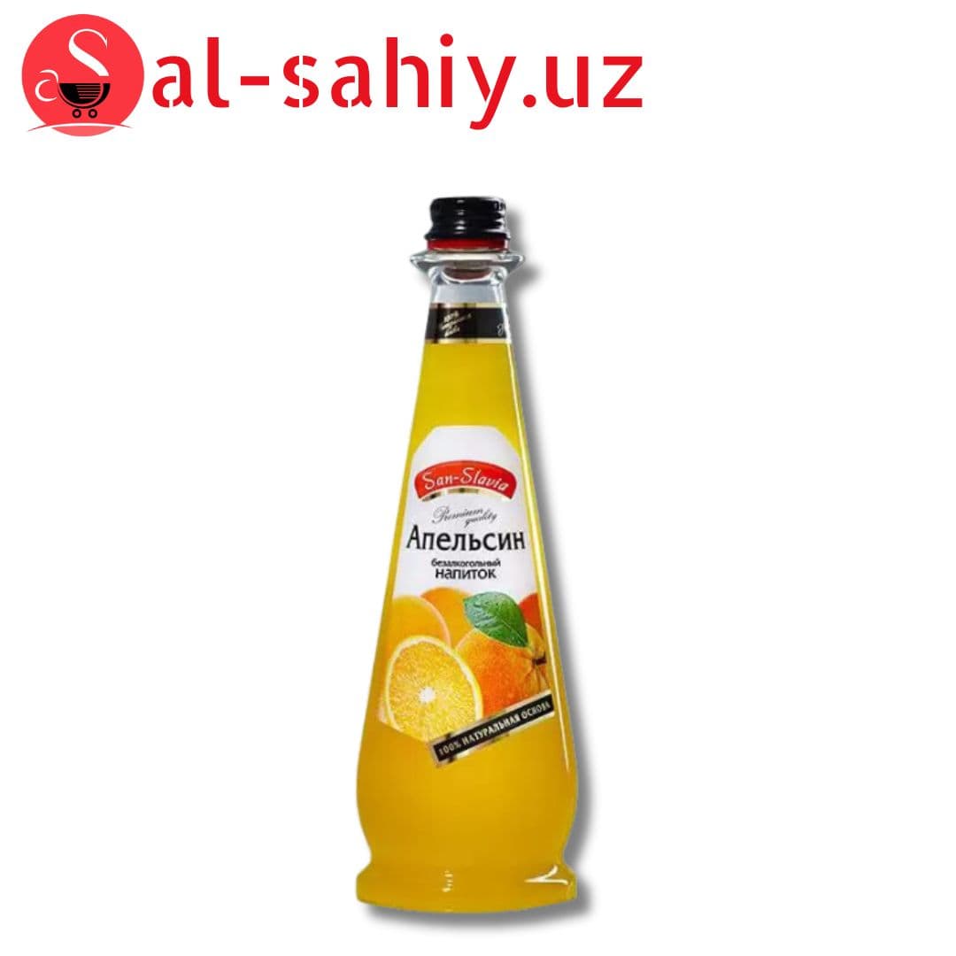 Безалкаголный напиток SAN-SLAVIA Апельсин  0.5 L