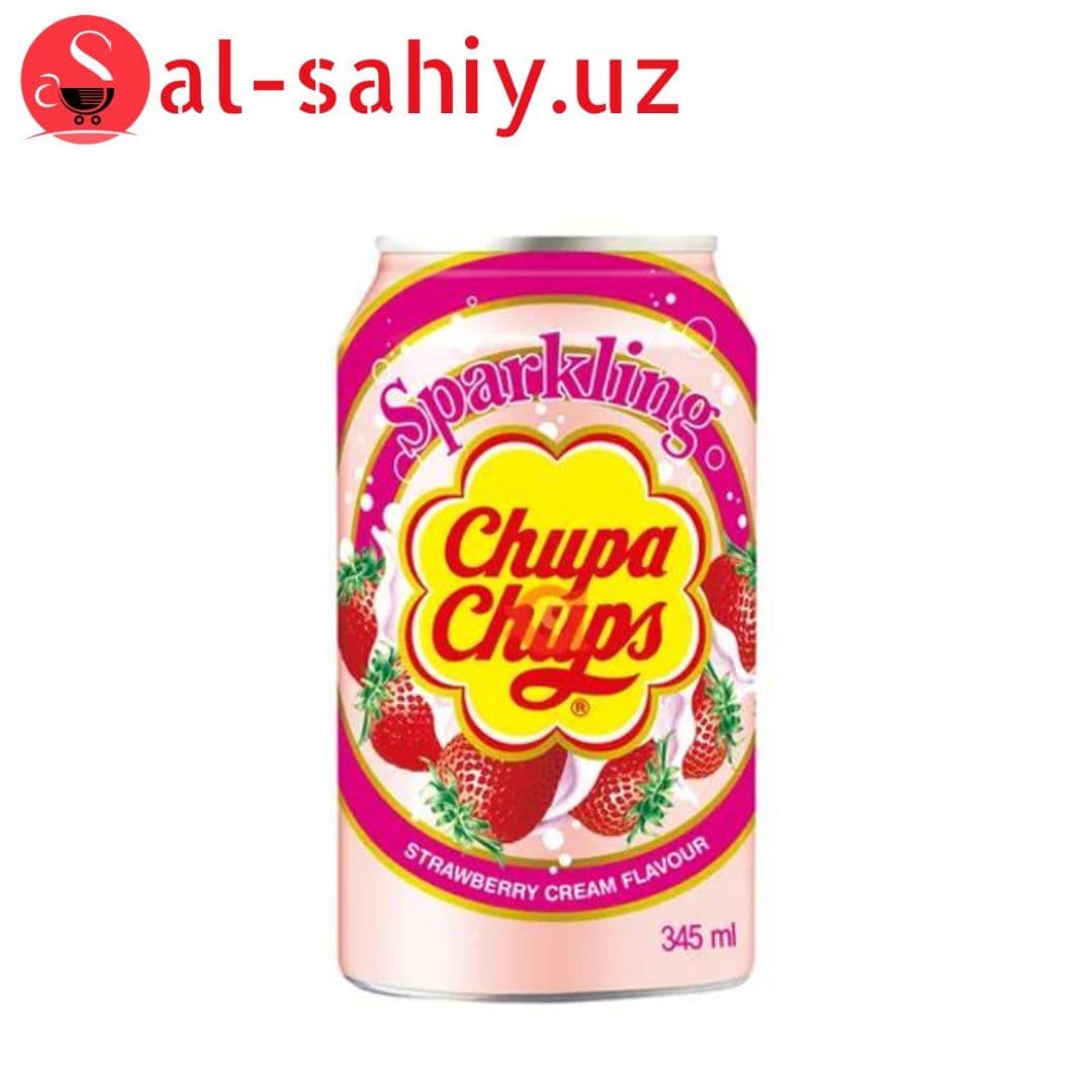 Напиток безалкогольный сильногазированный Chupa Chups Cream 345ml