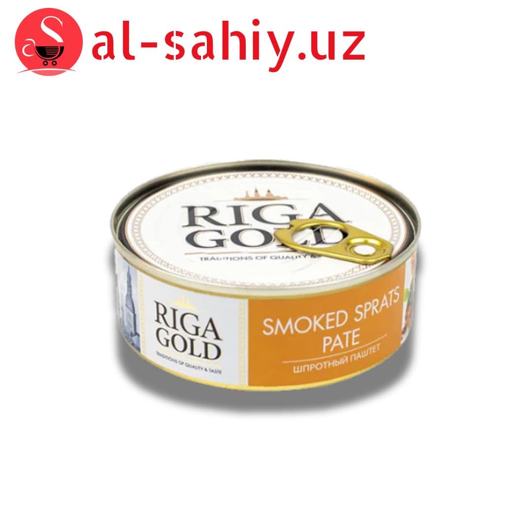 Печень трески натуральная Riga gold 180гр ж/б