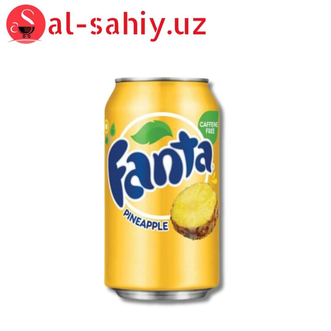 Fanta Caffeine free PineApple ж/б 355мл