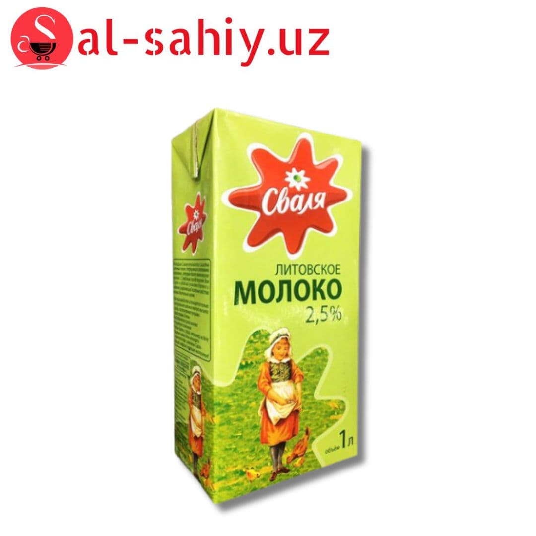 Молоко Svalia 1,00 л. Штрих-код: 4770265041495