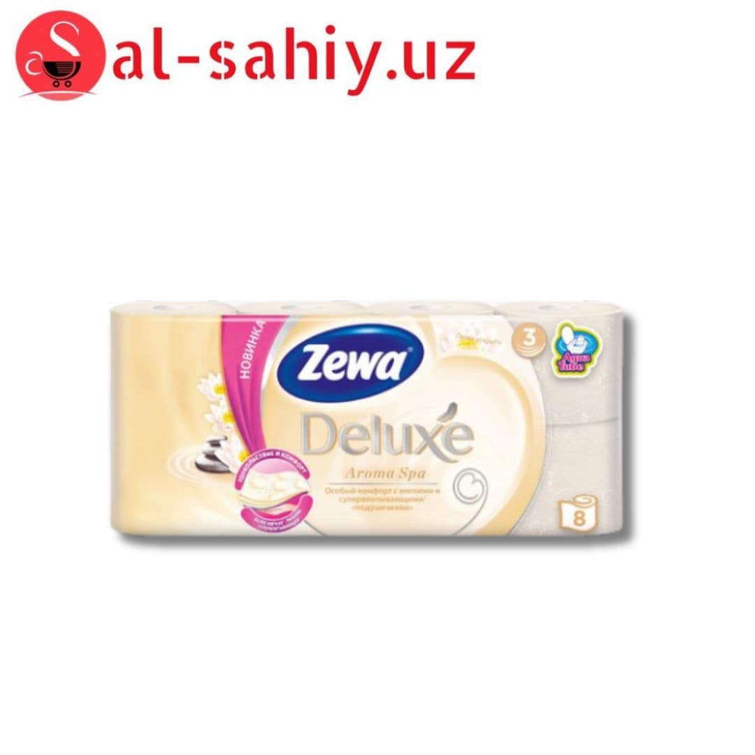 Туалетная Бумага Zewa Deluxe Арома Спа 3сл 4 рул