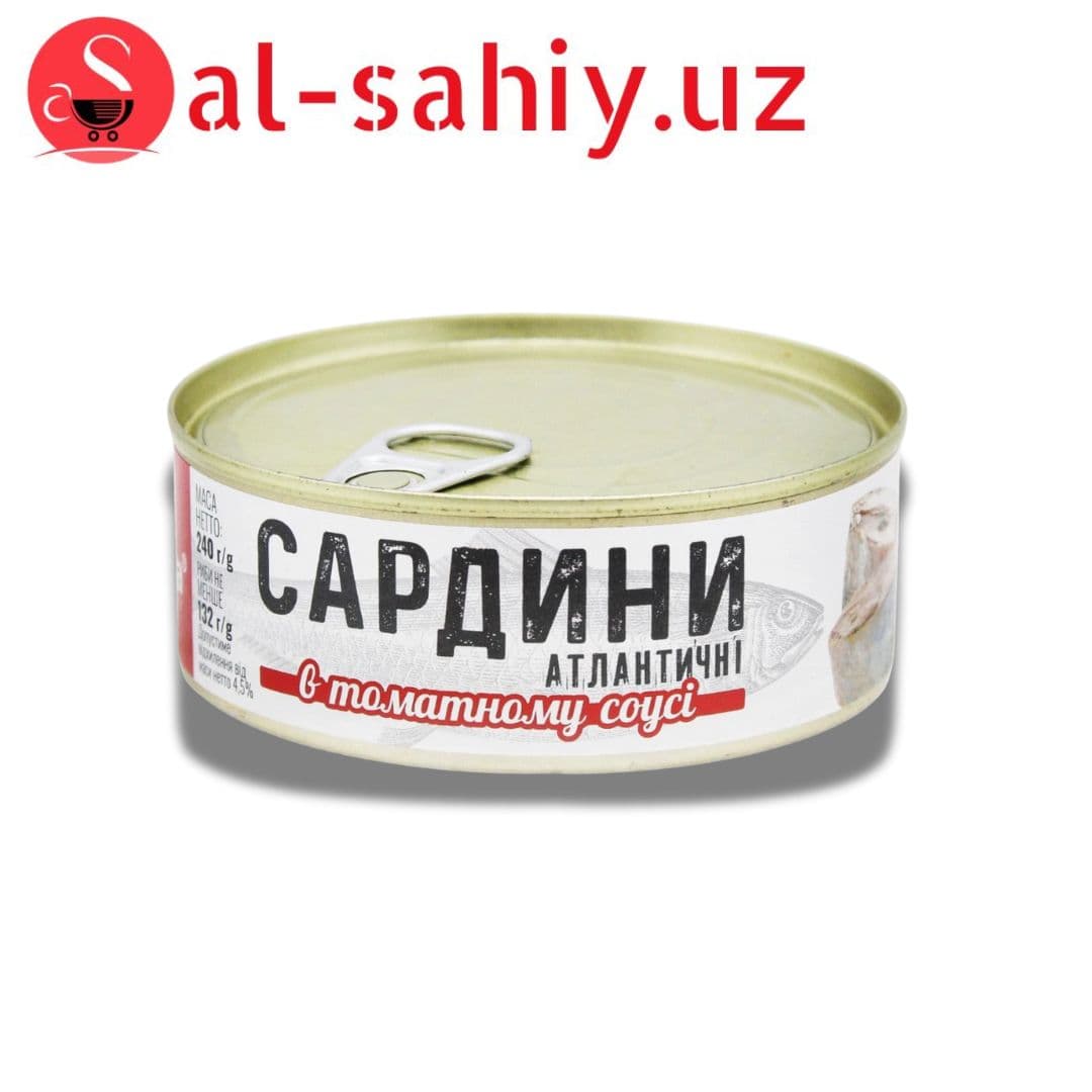 Сардини Banga атлантичні в томатному соусі 240 г