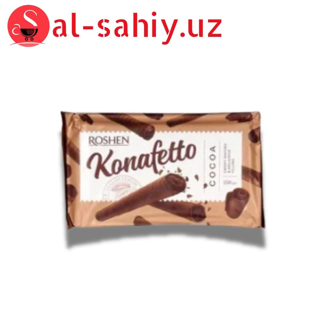 Вафелный трубочки  Konafetto cacao  ВКФ 156 гр